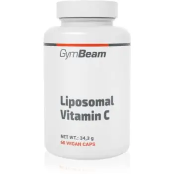 GymBeam Liposomal Vitamin C capsule în sprijinul sistemului imunitar