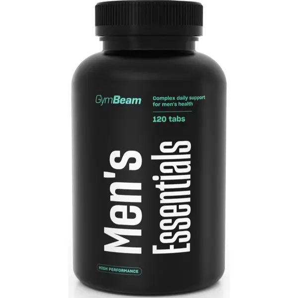 GymBeam Men's Essentials complex multivitaminic pentru barbati 176 g