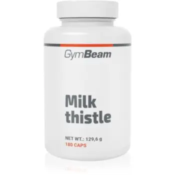 GymBeam Milk Thistle capsule pentru susținerea funcției ficatului