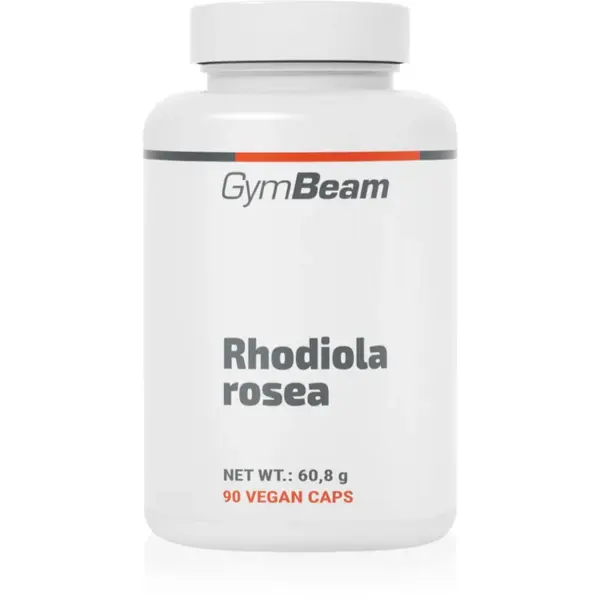 GymBeam Rhodiola Rosea capsule pentru susținerea memoriei și a concentrării 60.8 g
