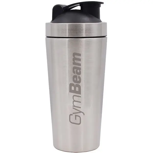 GymBeam Shaker Steel shaker pentru sport culoare Classic 1 buc