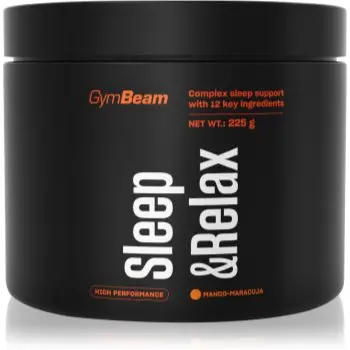 GymBeam Sleep & Relax pulbere pentru favorizarea somnului și a regenerării