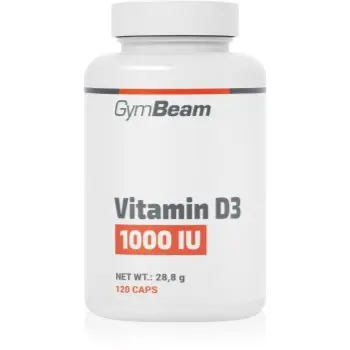 GymBeam Vitamin D3 1000 IU capsule cu vitamina D