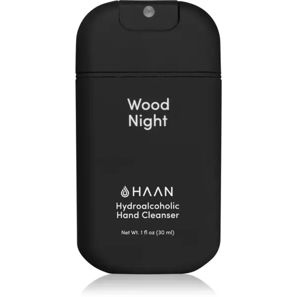 HAAN Hand Care Wood Night spray de curățare pentru mâini antibacterial 30 ml