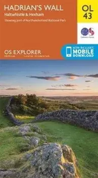 Hadrian's Wall. Haltwhistle & Hexham, Sheet Map/***