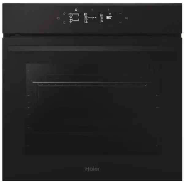 HAIER Cuptor electric incorporabil Haier H6 ID46G5YTB, 78l, 7 niveluri gatire, WiFi, Steam Cleaning, Ghidaj telescopic, Softclose&Softopen, Click&Clean, Clasa A++, Negru