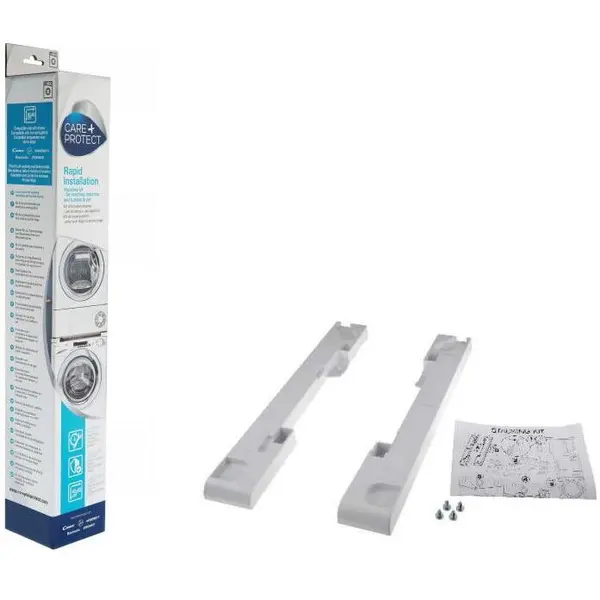 HAIER Kit de suprapunere pentru masina de spalat si uscator Candy WSK1101/1 STD FM, 47-60 cm, Alb