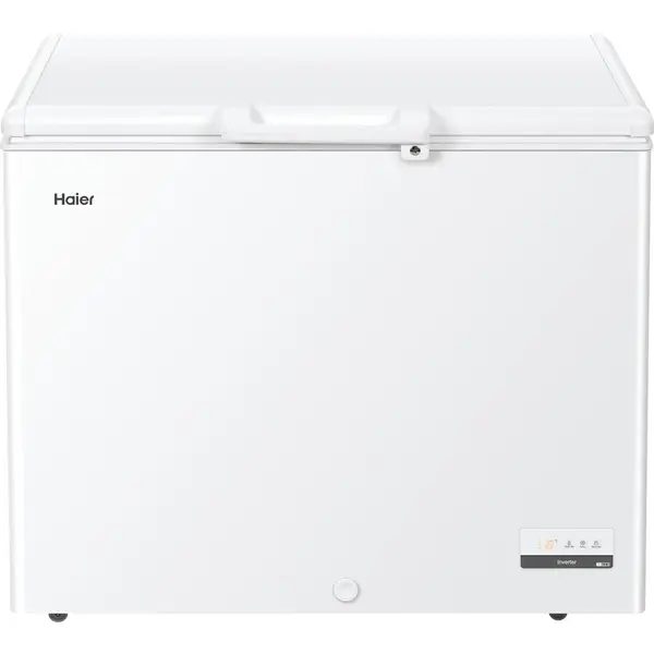 HAIER Lada frigorifica Haier HCE301E, 300 l, Clasa E, Control electronic, Lumina LED, Alb