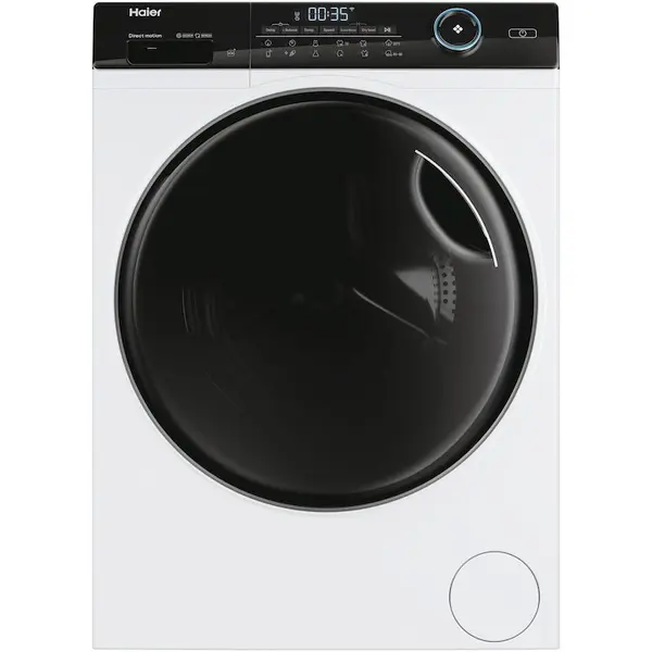 HAIER Masina de spalat rufe cu uscator Haier, Spalare 9 kg, Uscare 6 kg, 1400 rpm, Clasa A, Motor Direct Motion, Wi-Fi, iRefresh, ABT, Pillow Drum, Dual Spray, Alb