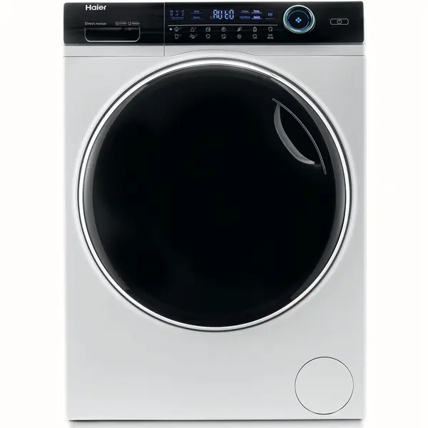 HAIER Masina de spalat rufe Haier HW80-B14979-S, 8 kg, 1400 rpm, Clasa A, Motor Direct Motion, Refresh, ABT, Steam, Dual Spray, Pillow Drum, iTime, Smart Detecting, Alb