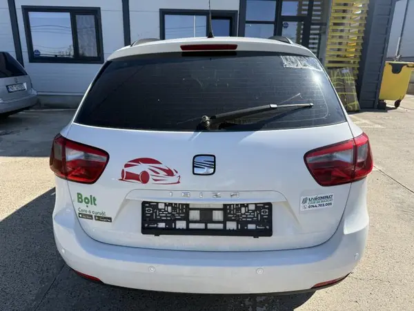 Haion cu luneta culoare alba - lb9a 6J8827024 Seat Ibiza 4 (2008-2012) [6J]