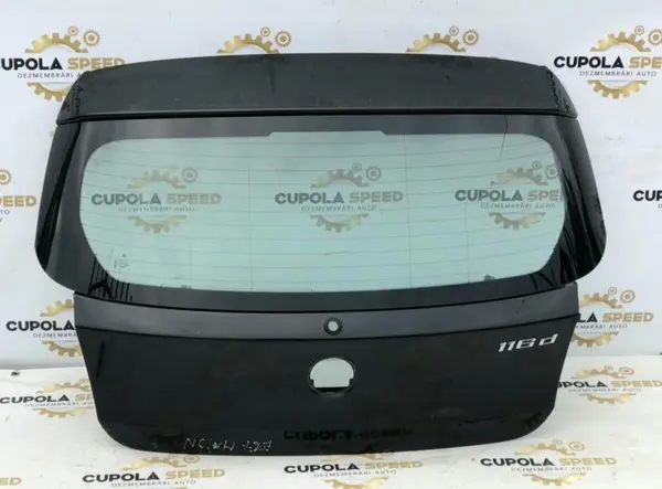 Haion cu luneta culoare neagra - schwarz 2 (668) BMW Seria 1 LCI (2008-2011) (E81,E87)
