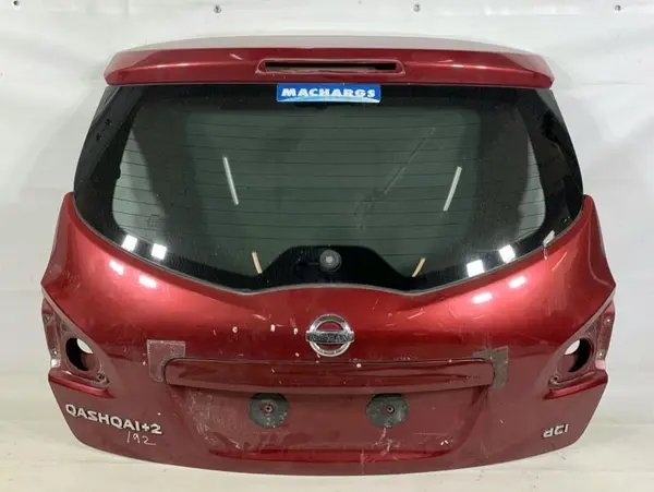 Haion cu luneta culoare rosie - naj Nissan Qashqai plus 2 ( 2008-2010) [J10]