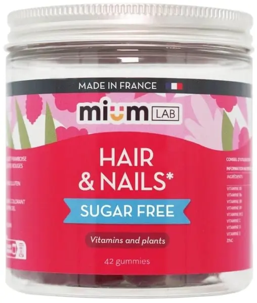 Hair & Nails, 42 drageuri cu jeleu, Mium Lab