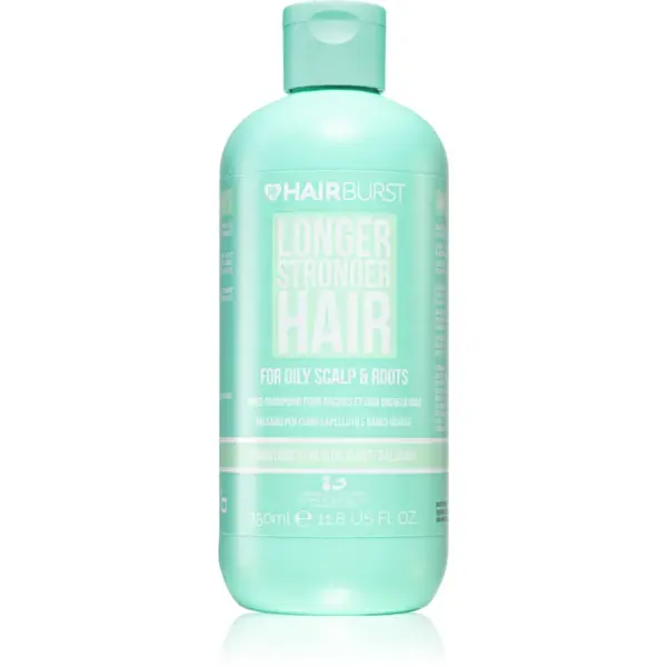 Hairburst Longer Stronger Hair Oily Scalp & Roots Balsam de curățare pentru par gras 350 ml