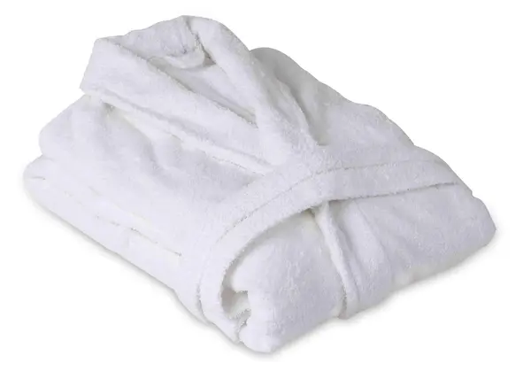 Halat de baie alb hotel Somnart unisex 100% bumbac, 400gsm, marimea L-XL