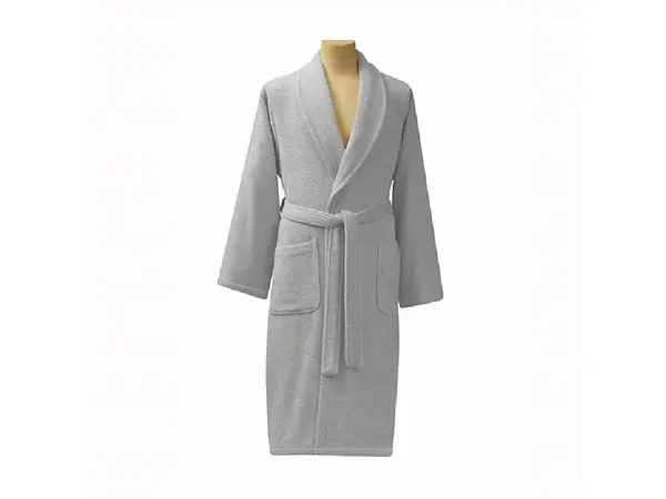 Halat de Baie, Unisex, Soft Gri, Diverse Marimi (Bumbac 100%)