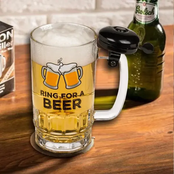 Halba de bere Ring for a beer Cu sonerie