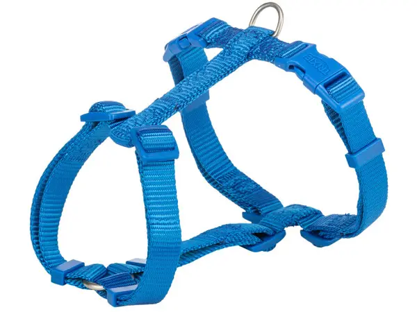 Ham pentru caini Premium Albastru M-L 52-75 cm 20 mm
