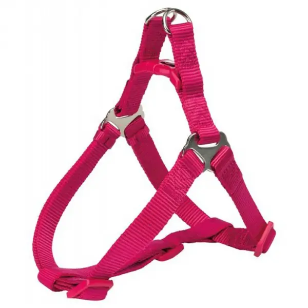 Ham pentru caini Premium One Touch L 65-80 cm 25 mm fuchsia