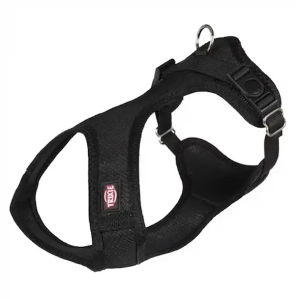 Ham pentru caini Soft XS-S 30-45 cm 15 mm negru