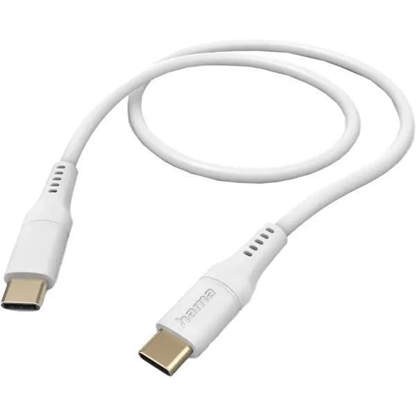 Hama Cablu date HAMA 201577, USB-C - USB-C, 1.5m, alb