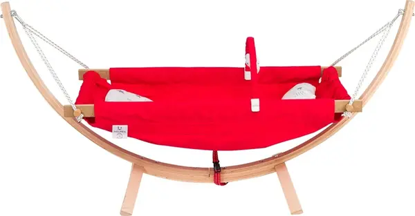 Hamac bebelusi Fethiye Rosu 135x56 cm