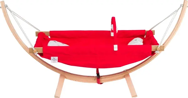 Hamac bebelusi Fethiye Rosu 135x56 cm