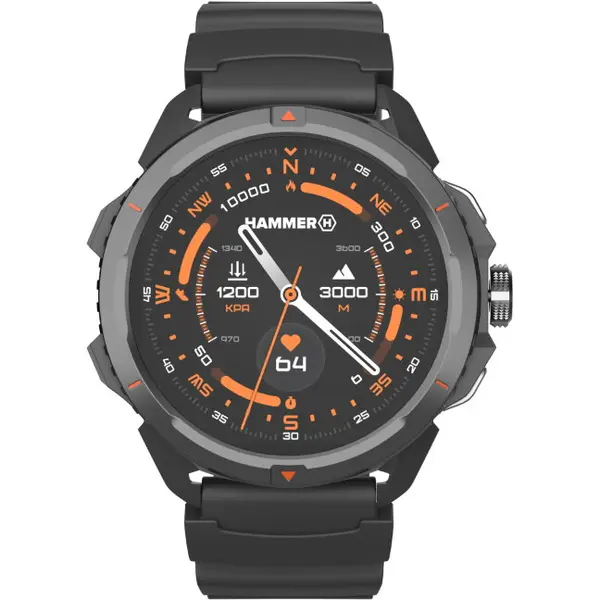 Hammer Smartwatch Hammer Watch 2, 38mm, Negru