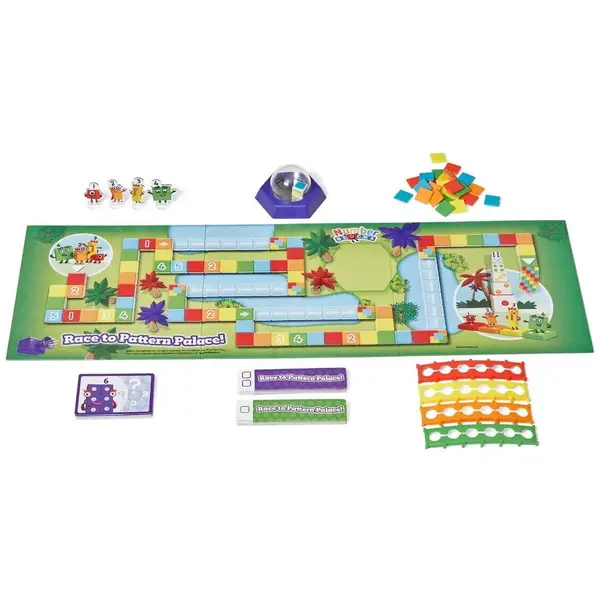 Hand2Mind Joc Numberblocks - Cursa de la Palatul Modelelor
