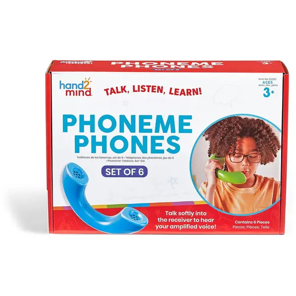 Hand2Mind Jocul fonemelor - Telefoane vesele
