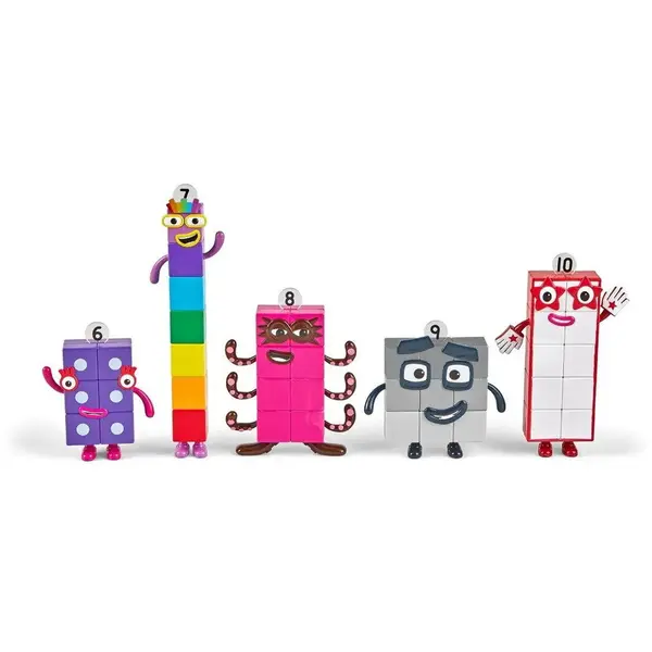 Hand2Mind Set figurine Numberblocks - De la Sase la Zece