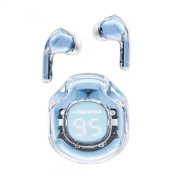 Handsfree Bluetooth Acefast T8, TWS, Albastru