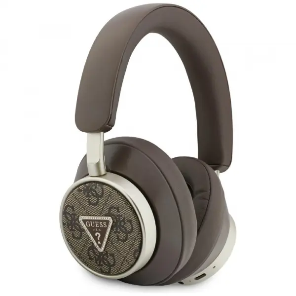 Handsfree Bluetooth Guess 4G Gold Triangle Logo, A2DP, Maro