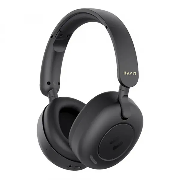 Handsfree Bluetooth HAVIT H655BT, A2DP, ANC, Negru