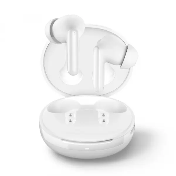 Handsfree Bluetooth Spigen SA2400, TWS, ANC, Alb