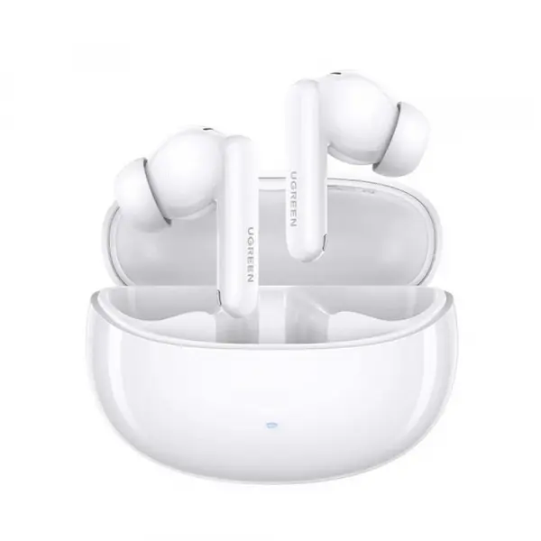 Handsfree Bluetooth UGREEN HiTune T3 Pro WS206, TWS, ANC, MultiPoint, Alb