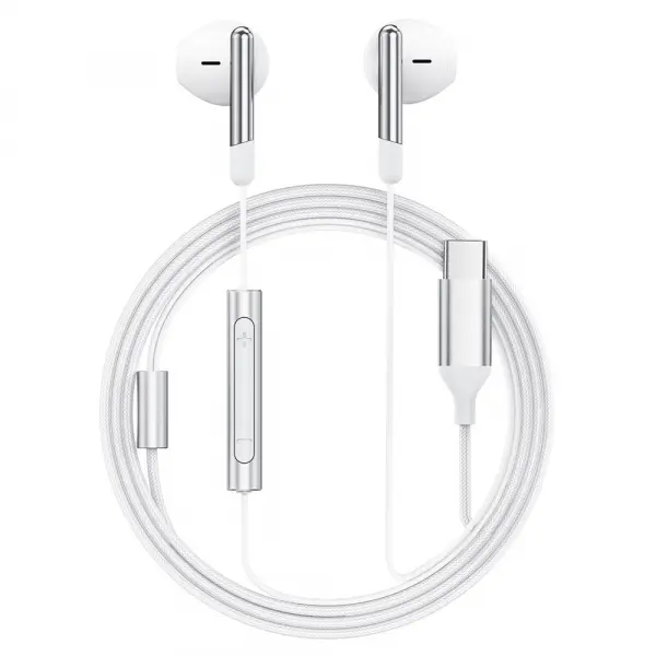Handsfree USB-C Acefast L3, Alb