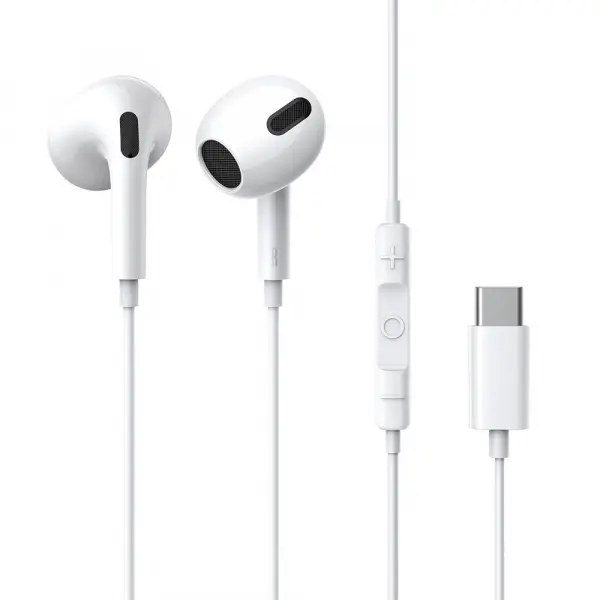 Handsfree USB-C Baseus Encok C17, Alb NGCR010002