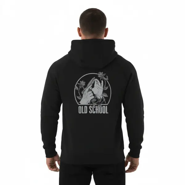 Hanorac army Helikon-Tex® Old School Fullzip negru - M