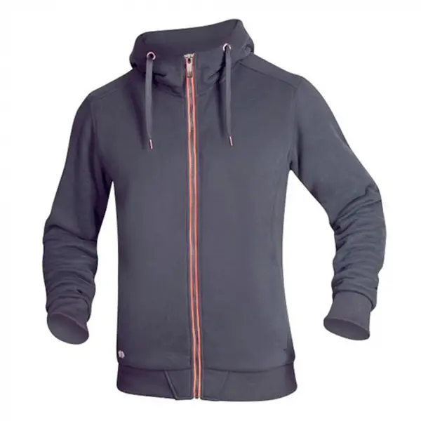 Hanorac barbati gri cu gluga, 65% bumbac, Ardon M003 M, GRI