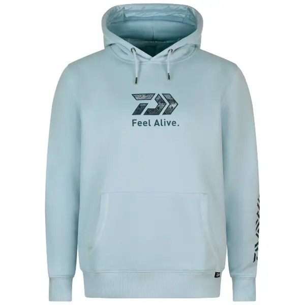 Hanorac D-Vec Hoodie Trout Light Blue Marime M