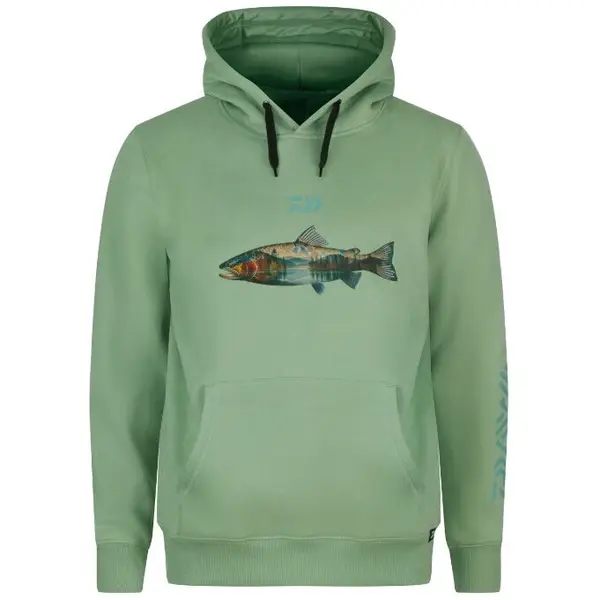 Hanorac D-Vec Hoodie Trout Pistaccio Marime M