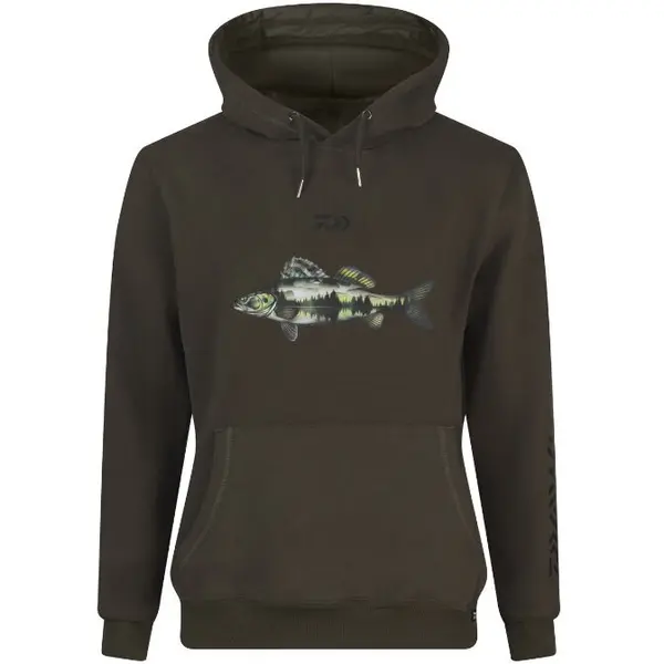 Hanorac D-Vec Hoodie Zander Dark Oliv Marime M