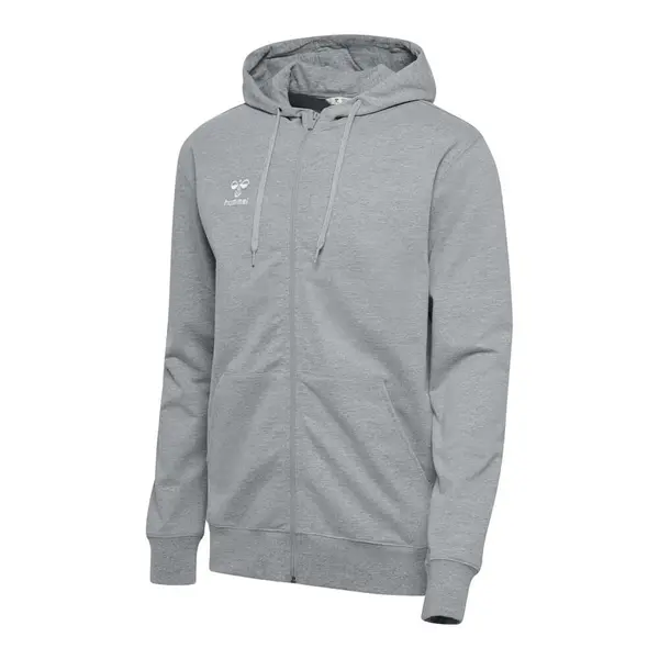 Hanorac hummel GO 2.0 ZIP - 2006 Grey Melange, XXL