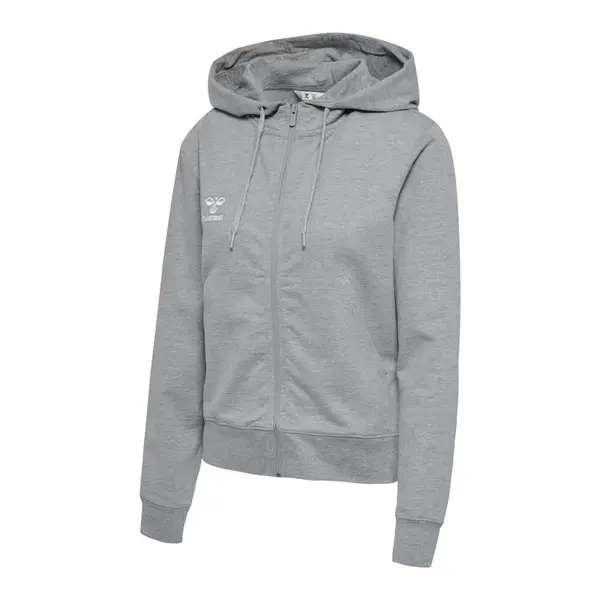 Hanorac hummel GO 2.0 ZIP WOMEN - 2006 Grey Melange, M