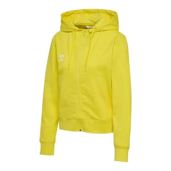Hanorac hummel GO 2.0 ZIP WOMEN - 5269 Blazing Yellow, XL