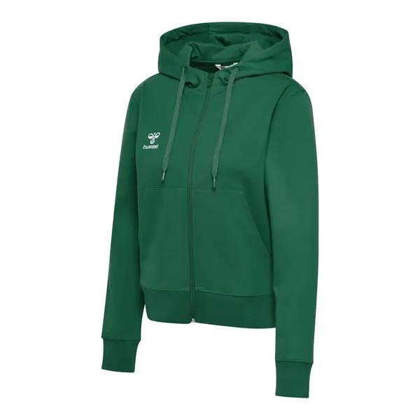 Hanorac hummel GO 2.0 ZIP WOMEN - 6140 Evergreen, L