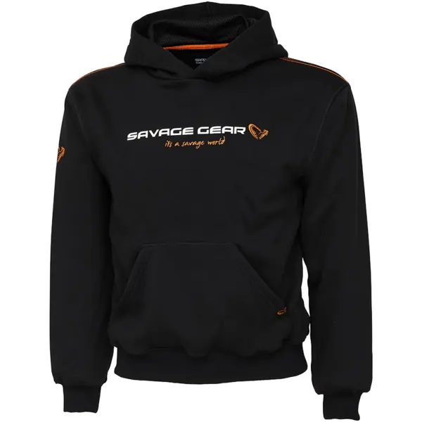 Hanorac Junior Logo Black Ink 10-12 Ani