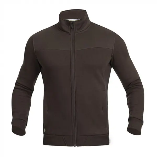 Hanorac maro fara gluga, 50% bumbac, 50% poliester, Ardon M007 L, MARO